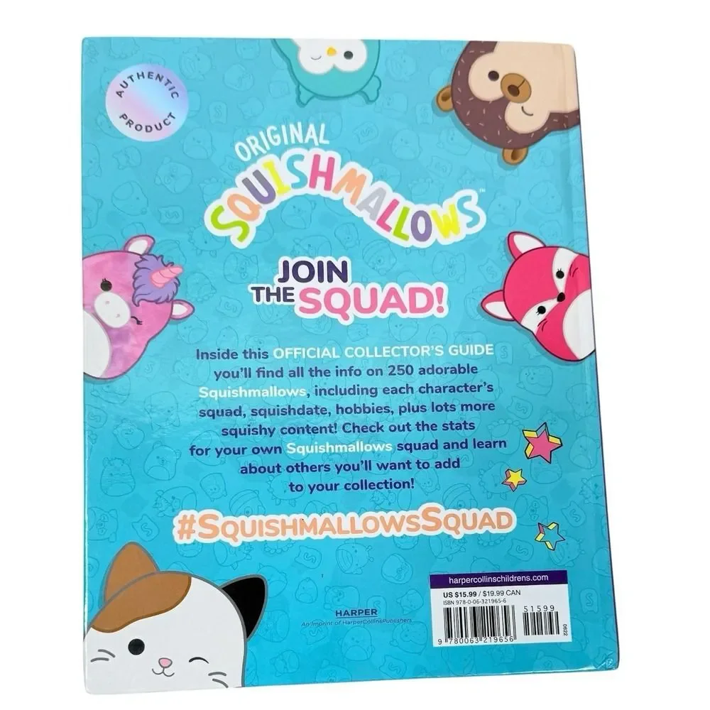 Original Squishmallows : The Official Collector's Guide, Hardcover by Harper ...